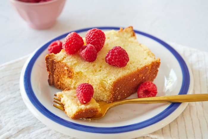 Whipping cream pound cake is a delicious favorite