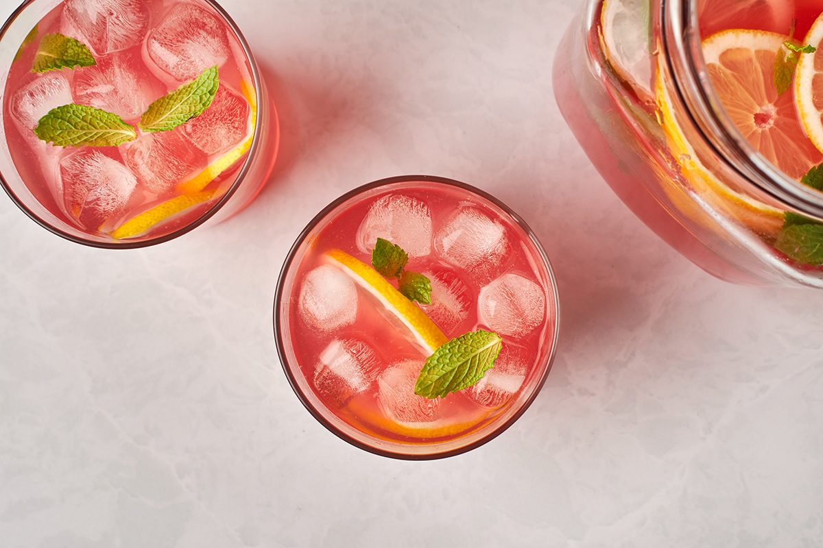 Put a fruity twist on lemonade with this peach lemonade recipe by Taste of Home.
