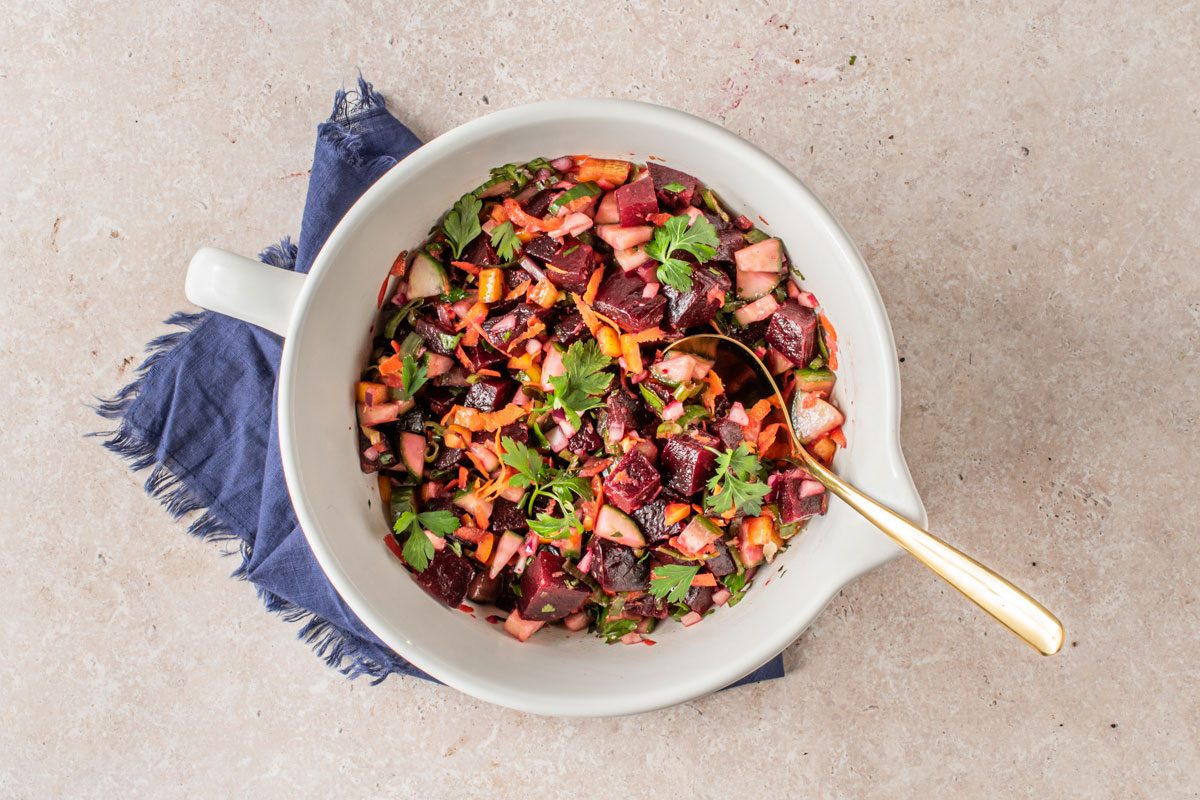 Pickled Beet Salad By Taste Of Home Finished Dish