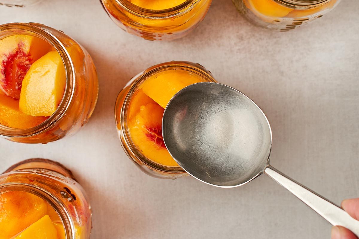 Boil brine and fill jars