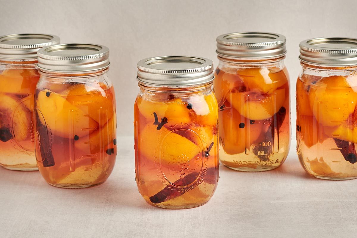 With this Taste of Home recipe for pickled peaches, you can savor peaches for months to come.
