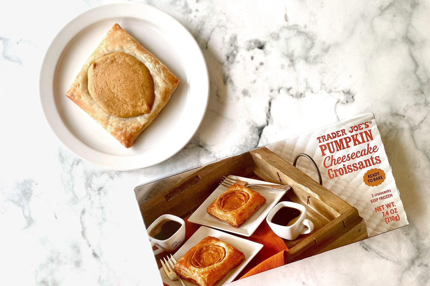 Pumpkin Cheesecake Croissants