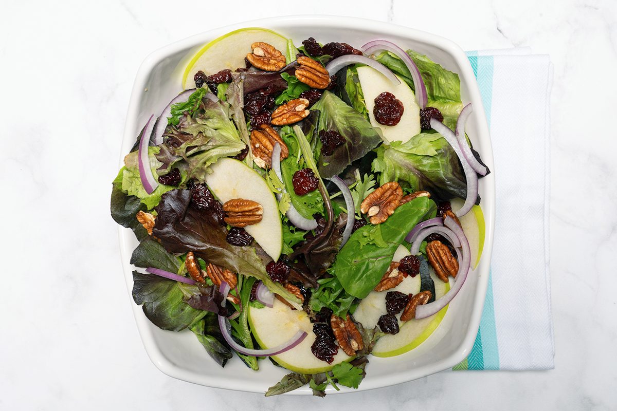 Winter Salad top view