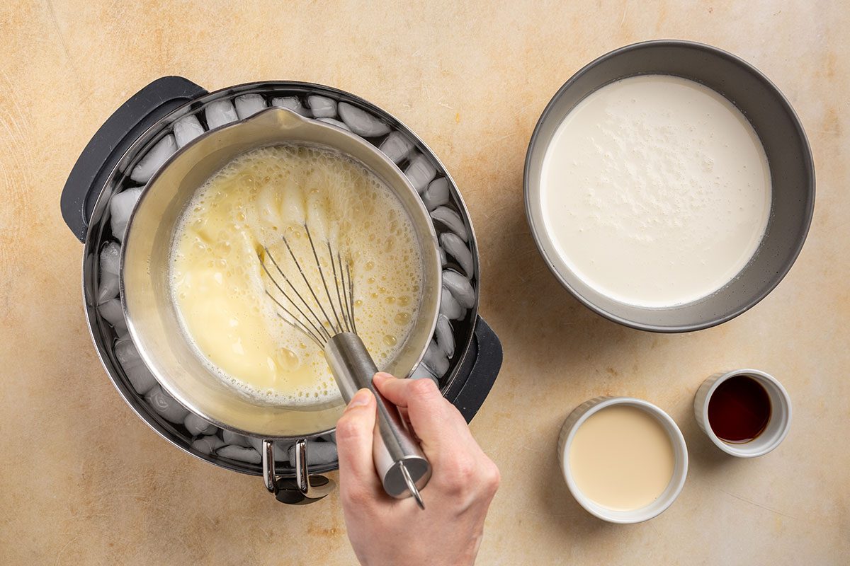 making Banana Ice Cream 