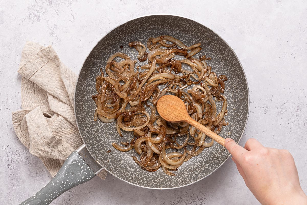 Caramelized Onion In Pan