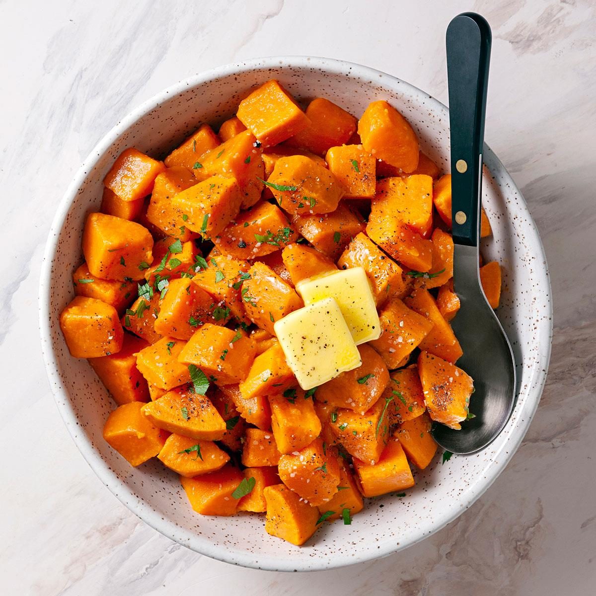 Boiled Sweet Potatoes