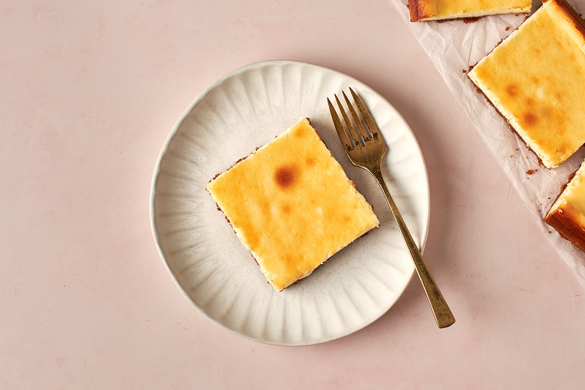 Cheesecake bars by Taste of Home are a surprisingly simple, portable and party-friendly version of New York's favorite dessert.
