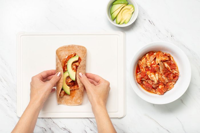 Chicken Avocado Wraps