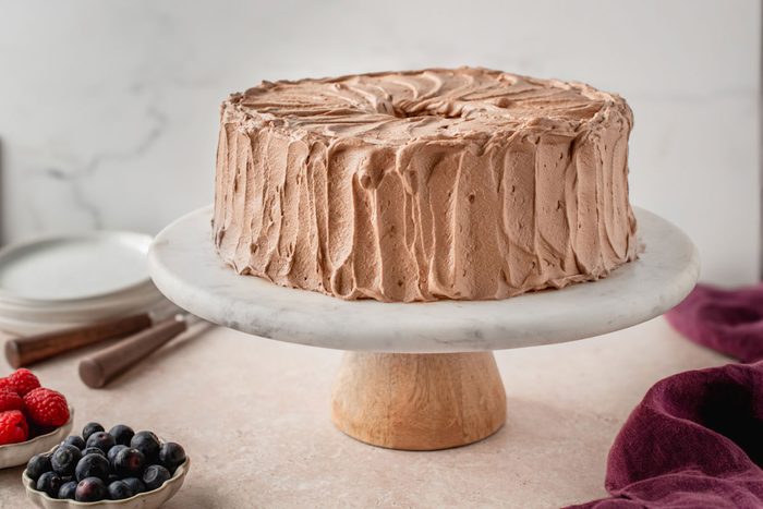 Chocolate Angel Food Cake by Taste of Home