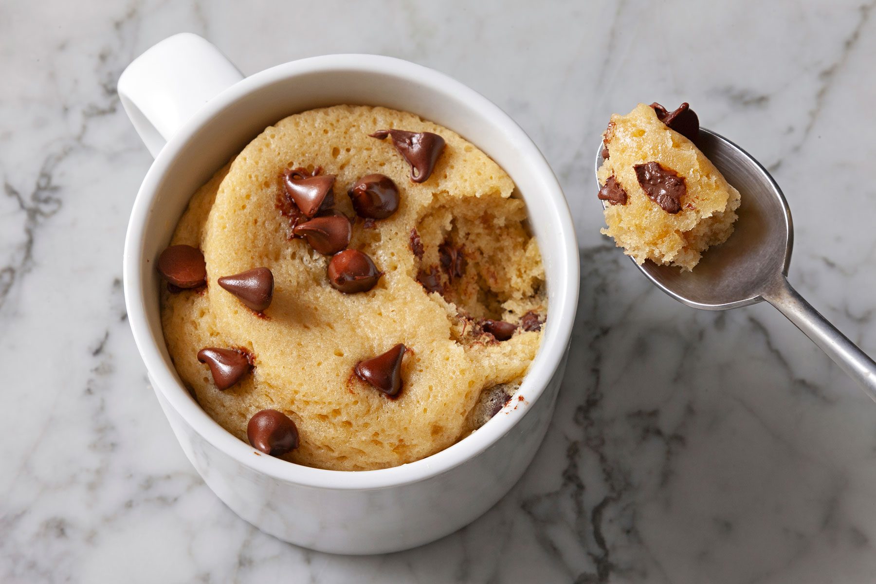 Chocolate Chip Mug Cake 