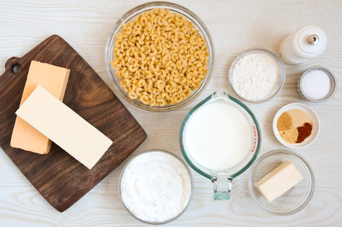 Cottage Cheese Mac And Cheese ingredients