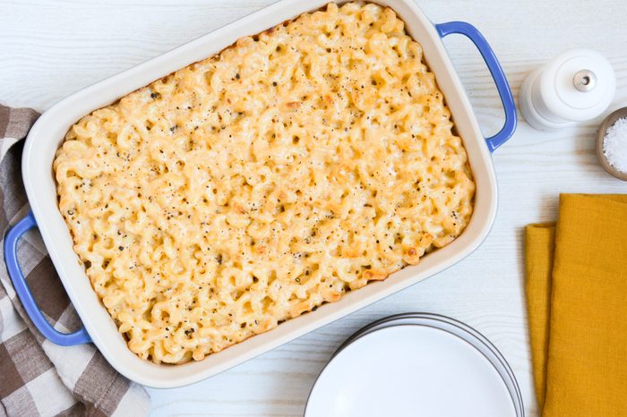 Cottage Cheese Mac And Cheese ready to serve