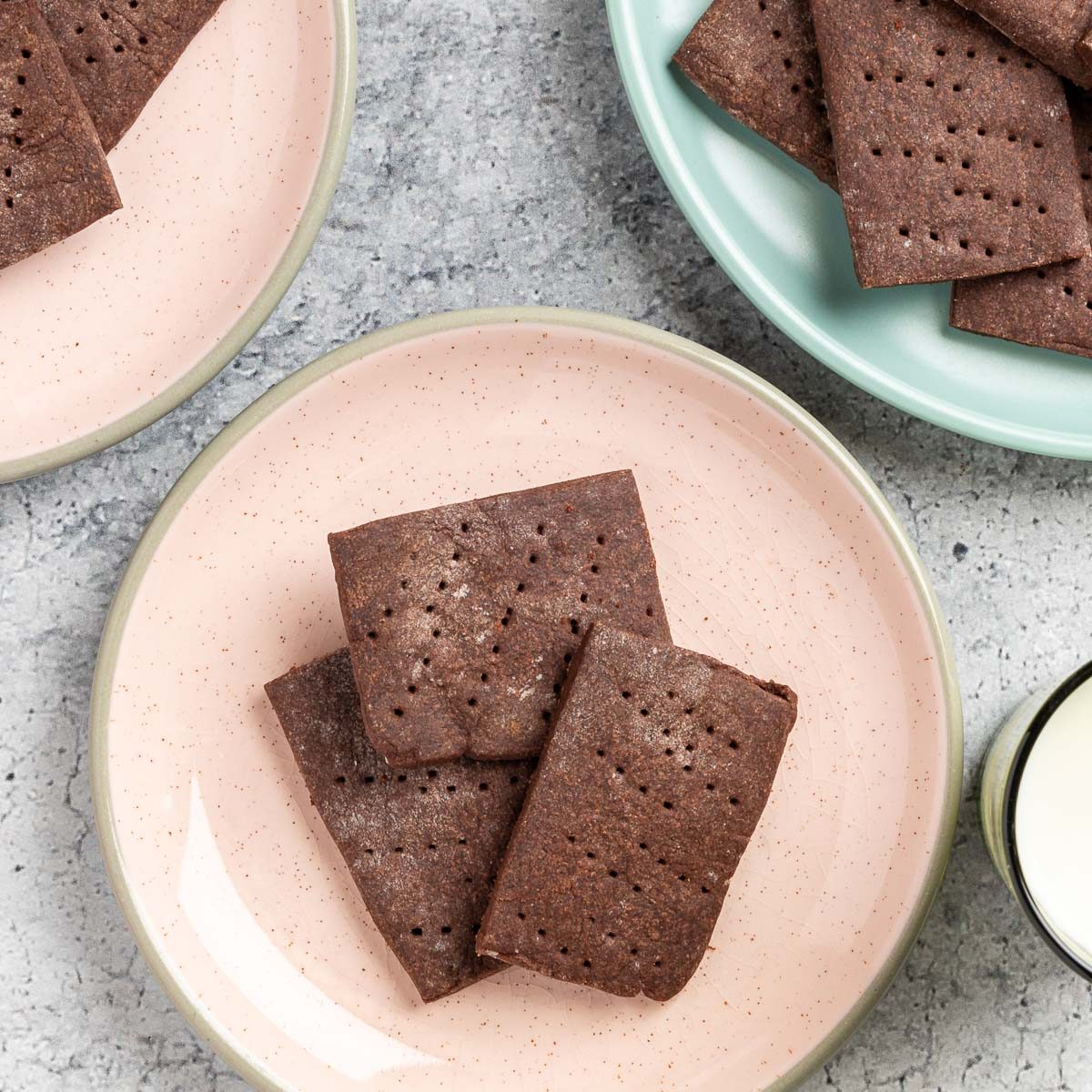 Chocolate Shortbread Cookies