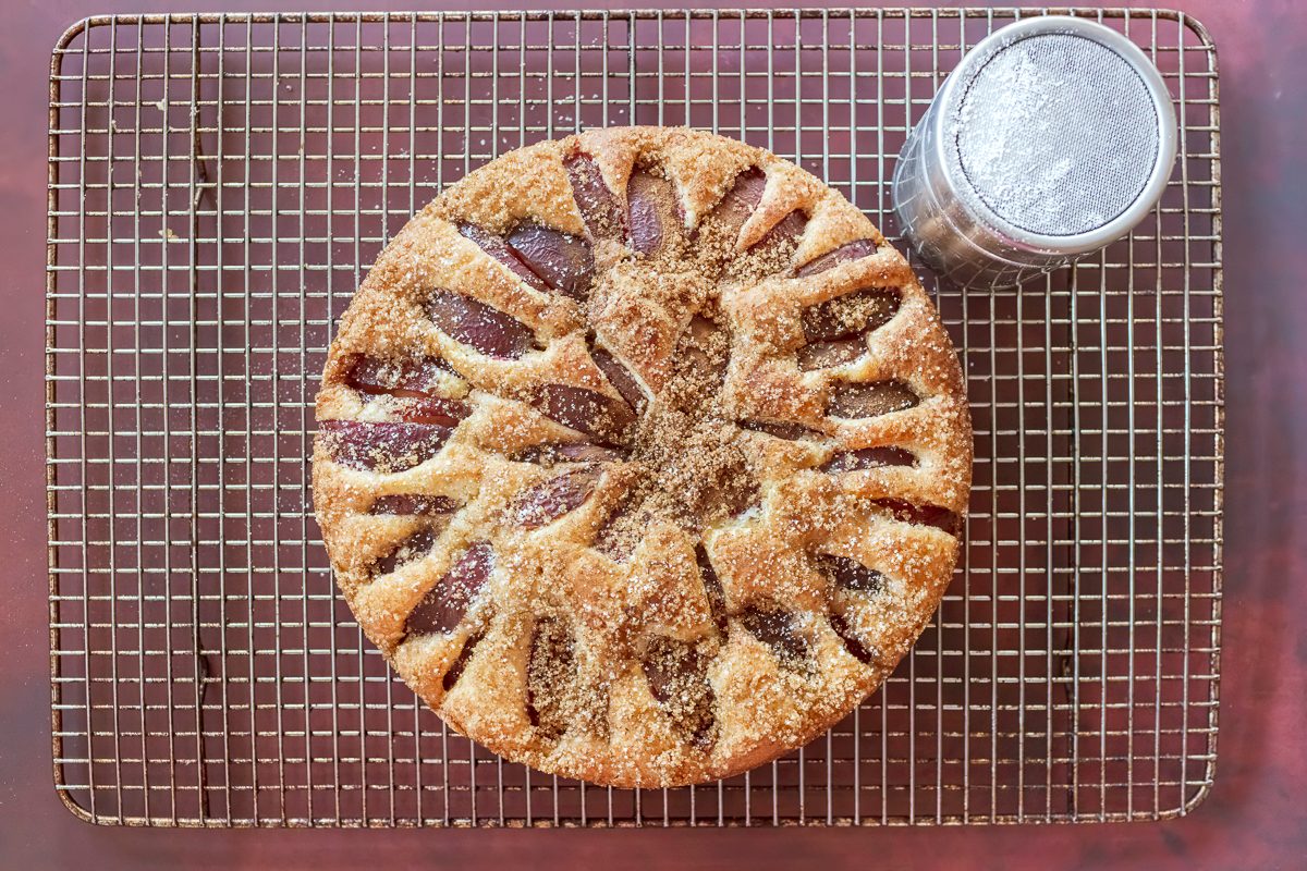 German Plum Cake Food Photography By Jackie Alpers For Taste Of Home