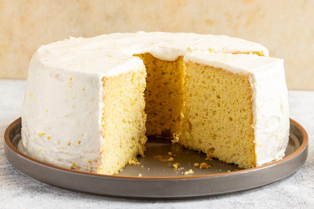 Lemon Chiffon Cake