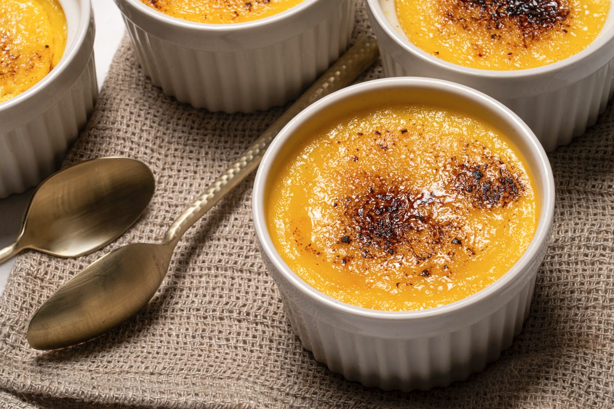 Lemon Creme Brulée served_ Photo by Orly Catz for Taste of Home