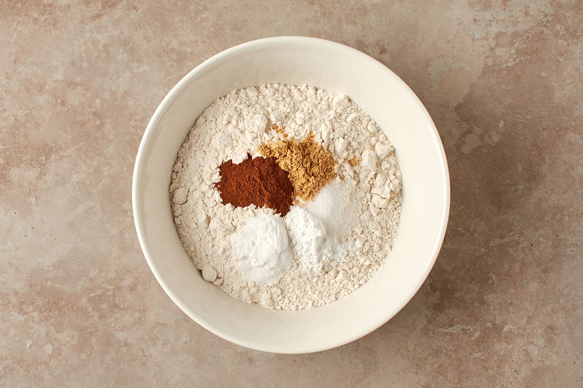 Combine dry ingredients