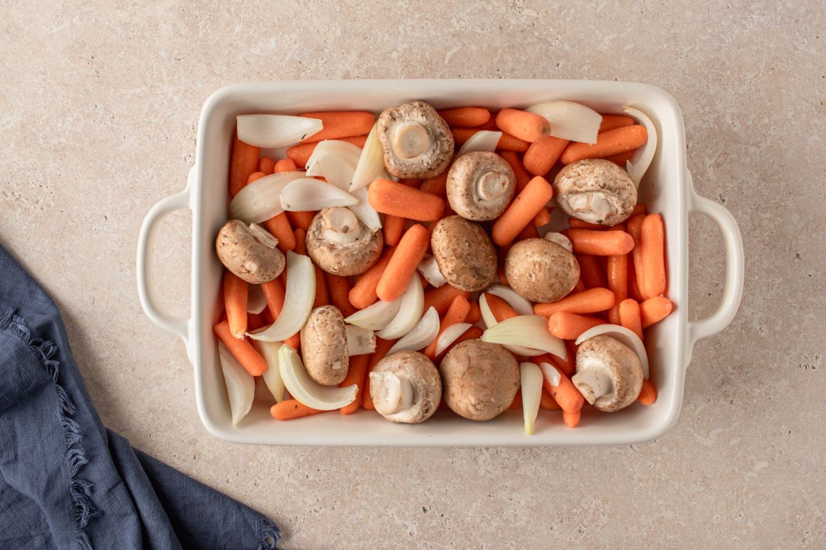 Roasted Carrots And Mushrooms By Taste Of Home