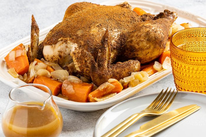 Slow Cooker Rotisserie Chicken