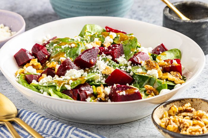 Spinach and Beet Salad