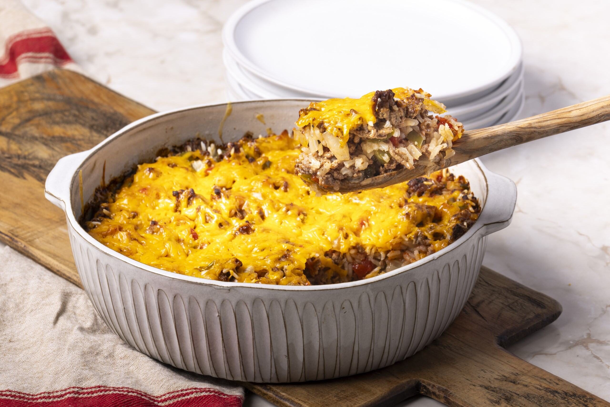 Stuffed Bell Pepper Casserole