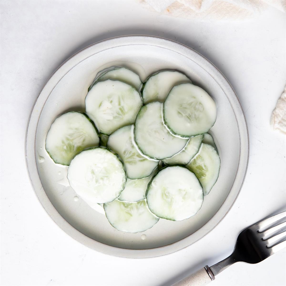 Creamy Cucumber Salad