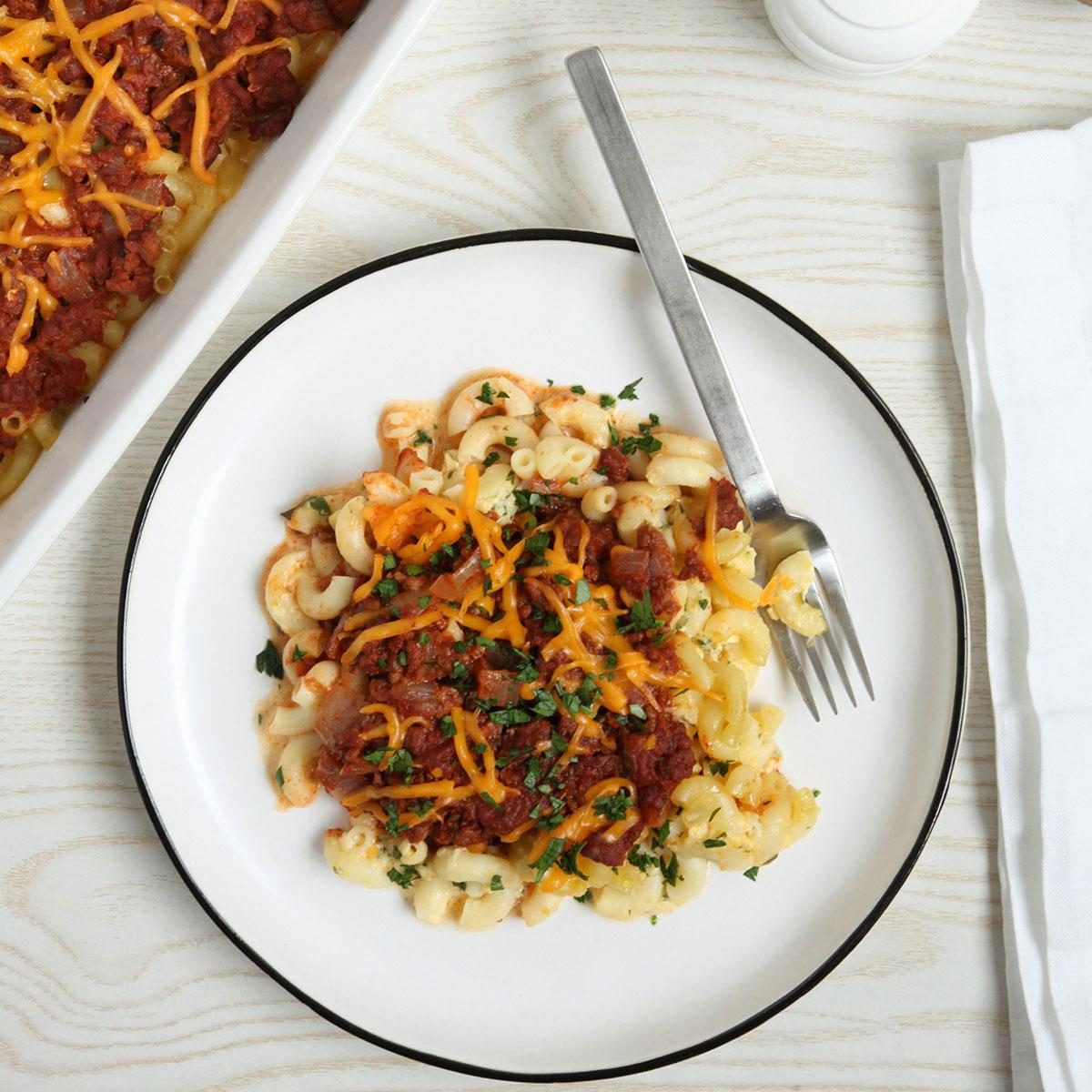 Hamburger Macaroni Casserole