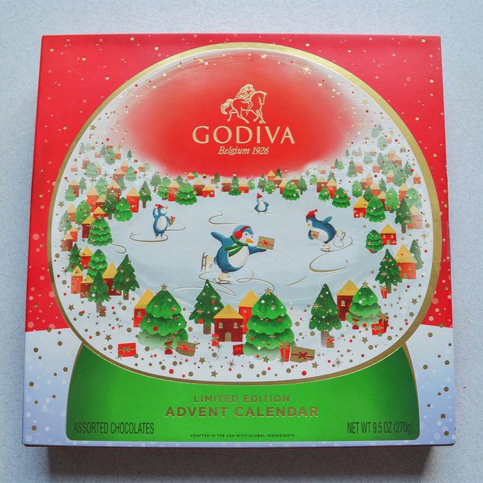 Godiva 2024 Holiday Classic Chocolate Advent Calendar