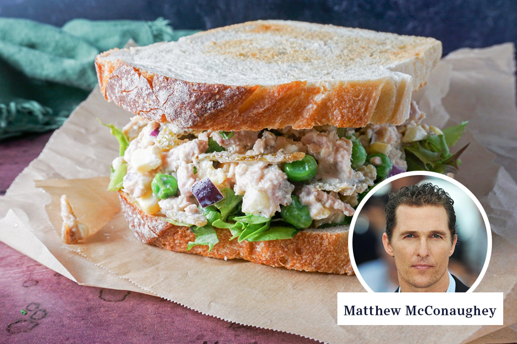 This Is What You Should Put in Tuna Salad, According to Matthew McConaughey