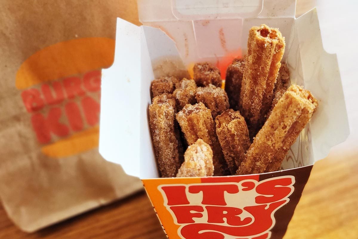I Tried Burger King’s Churro Fries, and I Have Strong Feelings