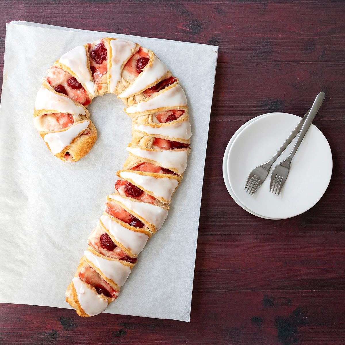 Candy Cane Danish