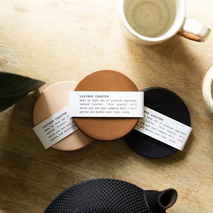 Leather Coasters Ecomm Via Etsy.com  E1648841736929