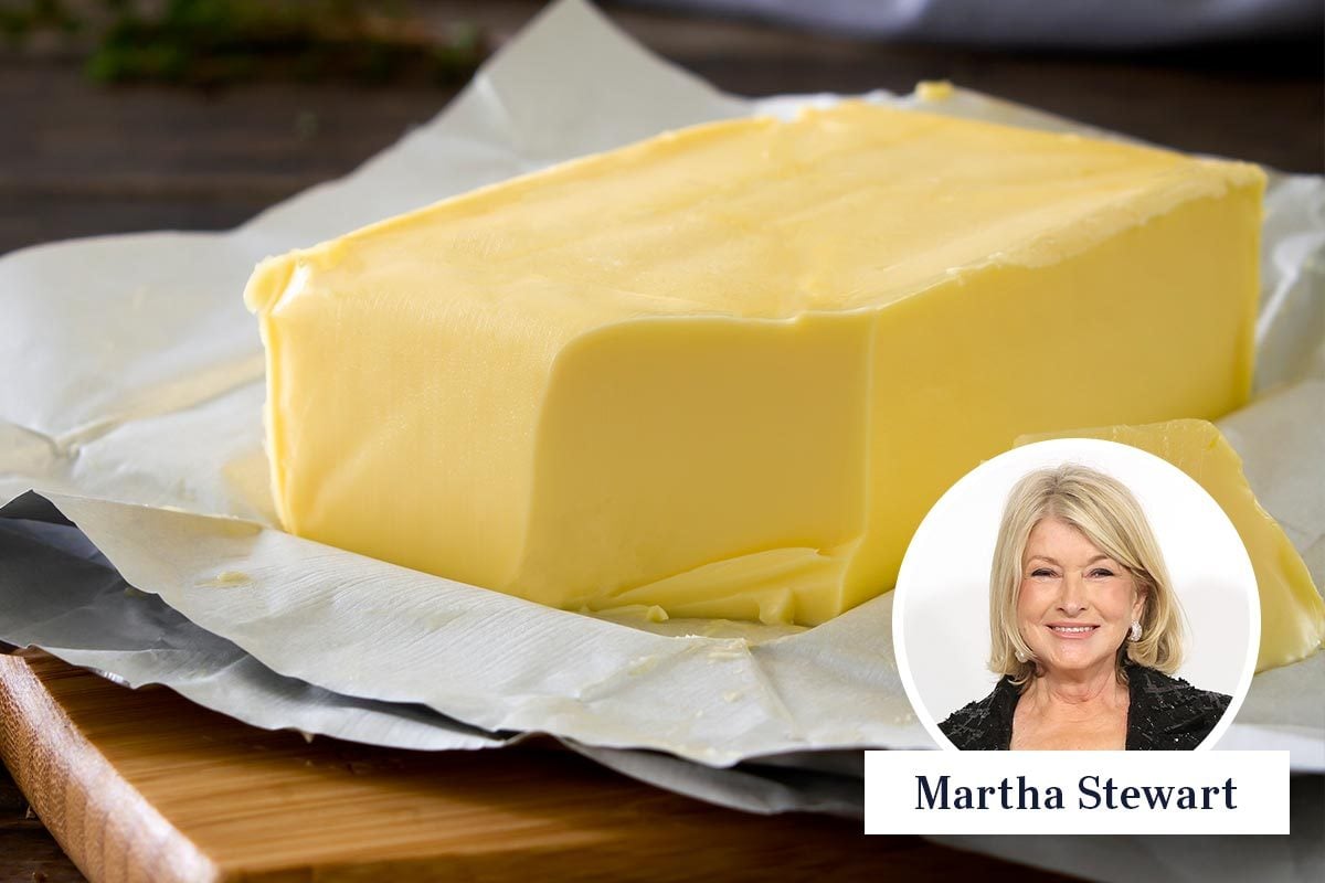 Martha Stewart Uses This Kind of Butter for Holiday Baking