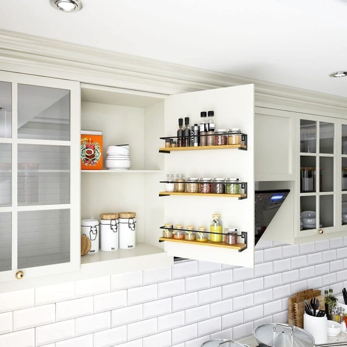 Mounted Spice Shelf Via Amazon
