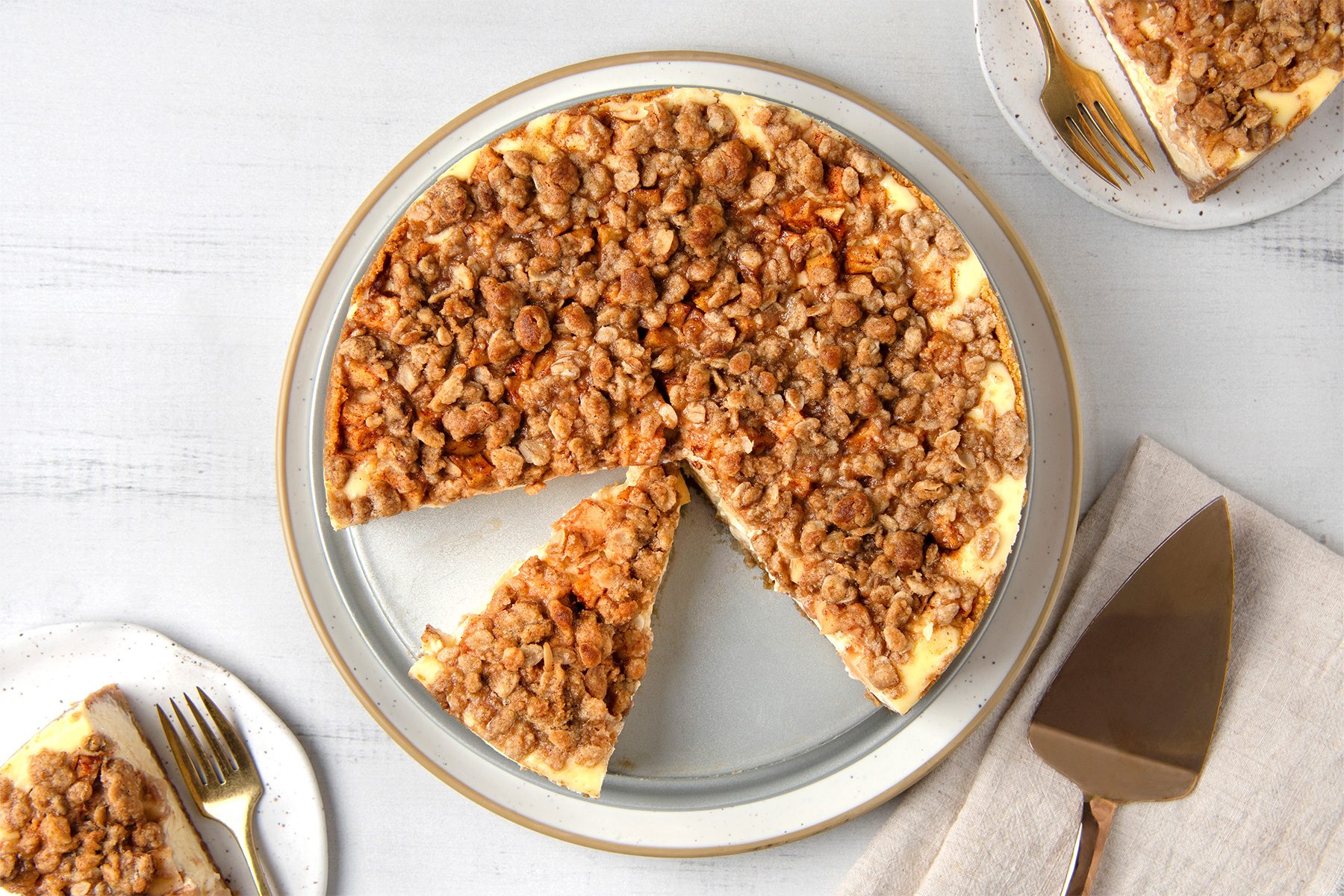 Apple Pie Cheesecake 