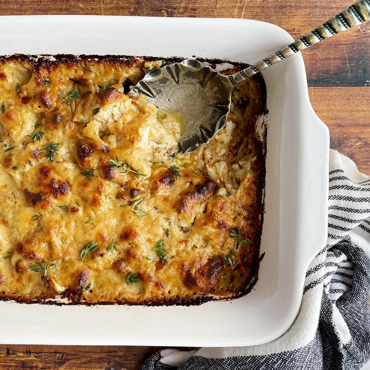Cauliflower Gratin