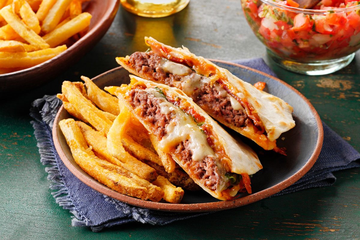 Taste of Home's Quesadilla Burger