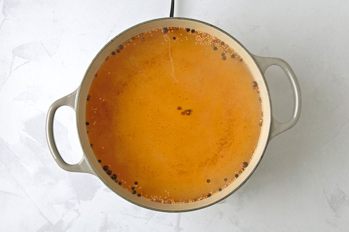 In a Dutch oven combine remaining ingredients