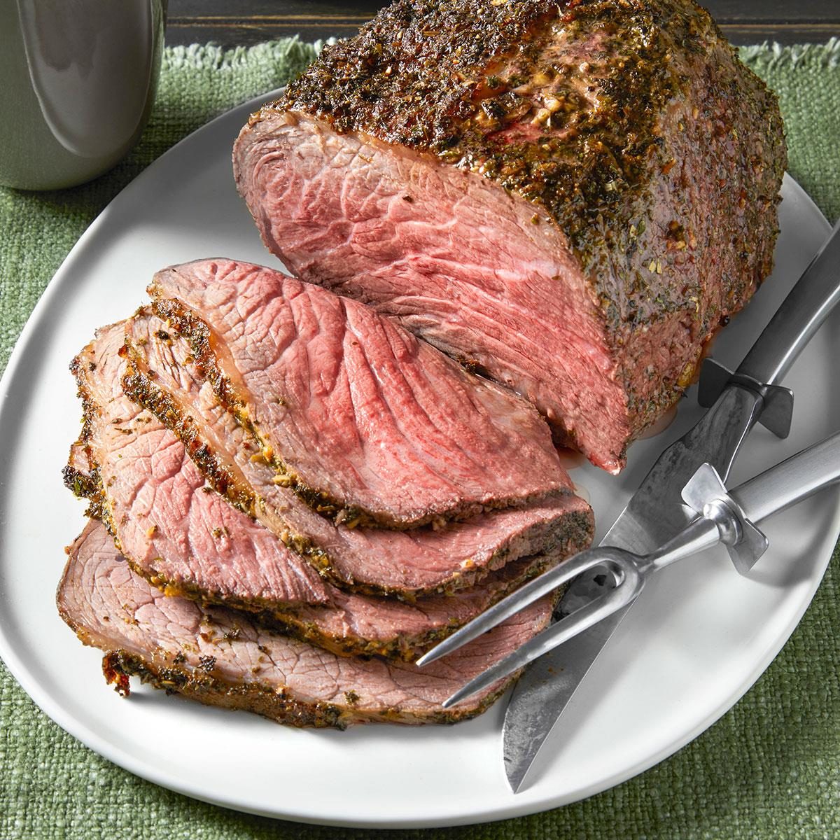 Herb-Crusted Roast Beef