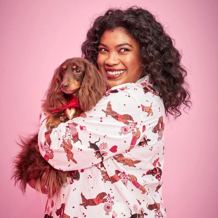 Long Pj Set In Dachshund Date Ecomm Via Printfresh.com