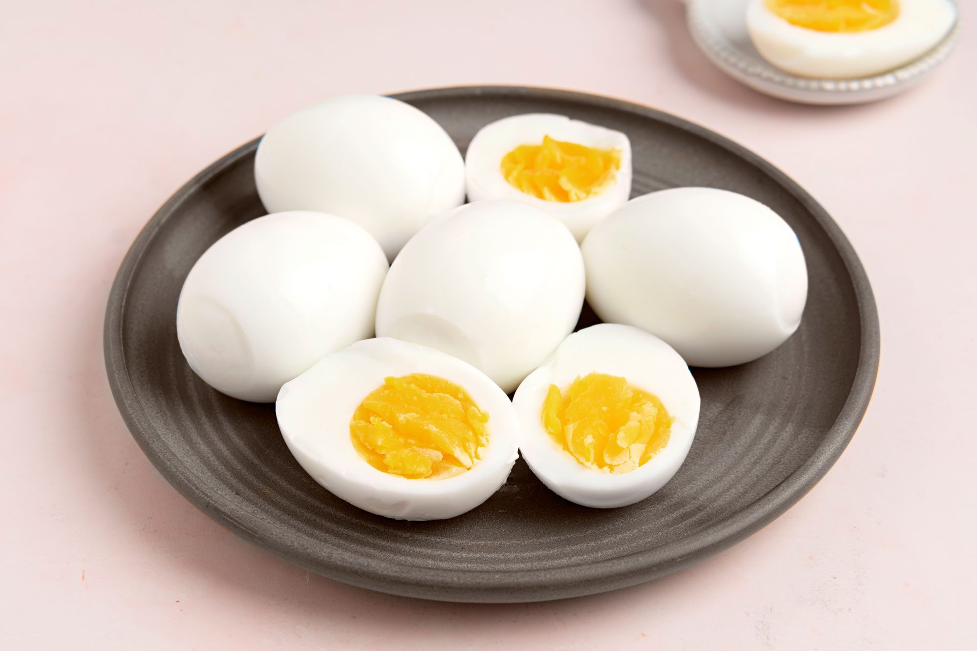 3/4th shot of Pressure Cooker Hard Boiled Eggs