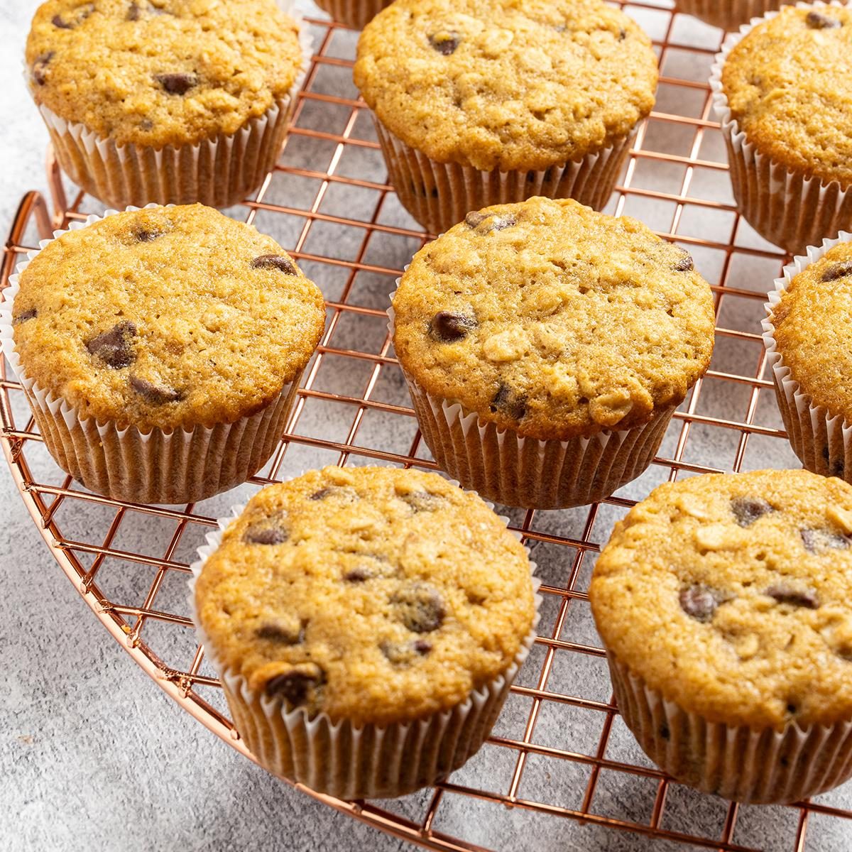 Oatmeal Chocolate Chip Muffins