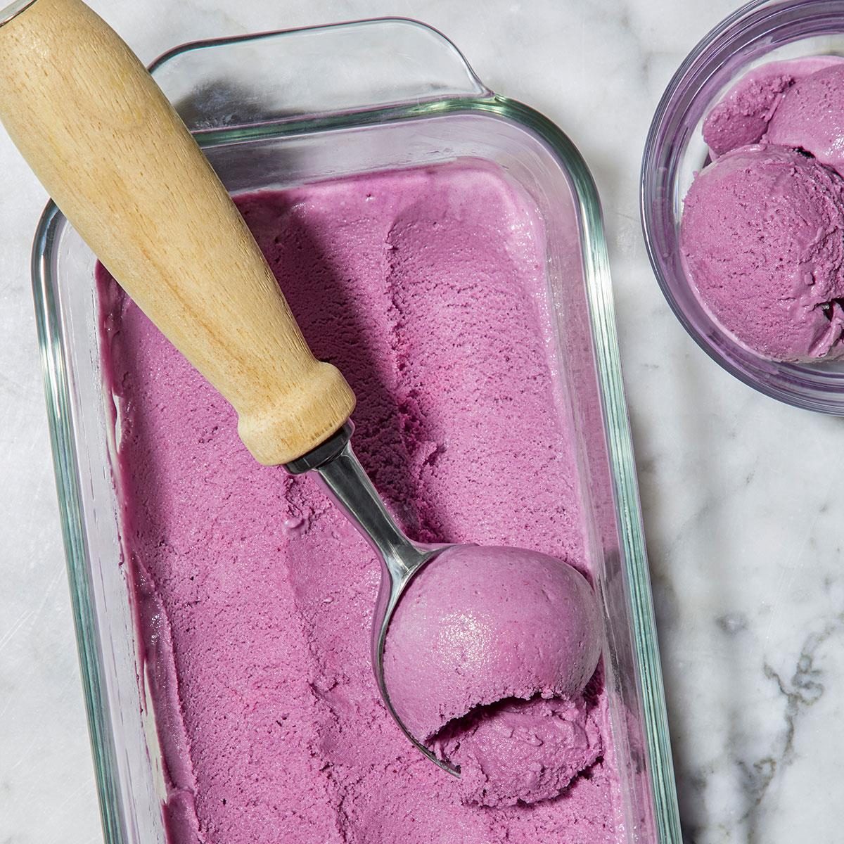 Blueberry Ice Cream