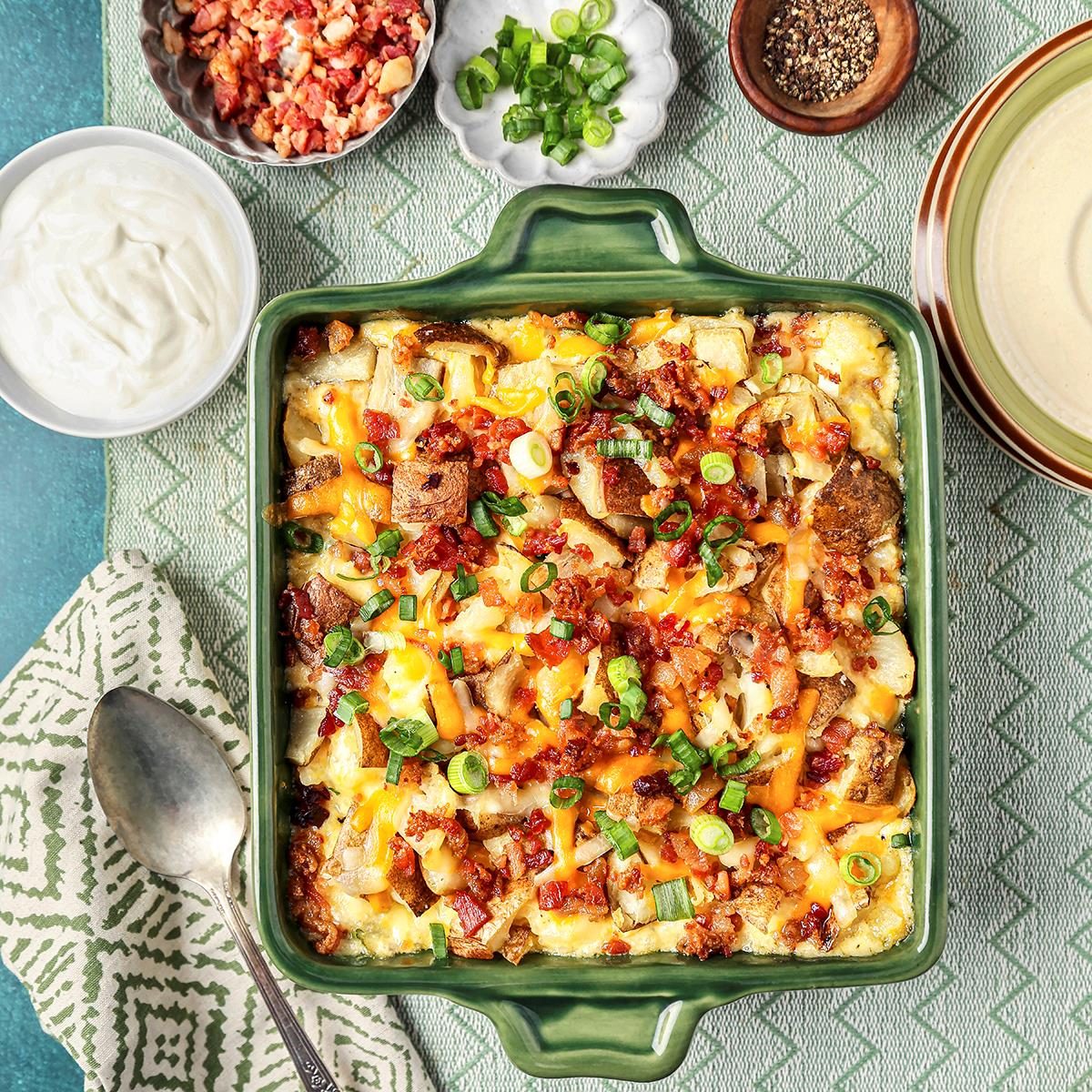 Twice-Baked Potato Casserole