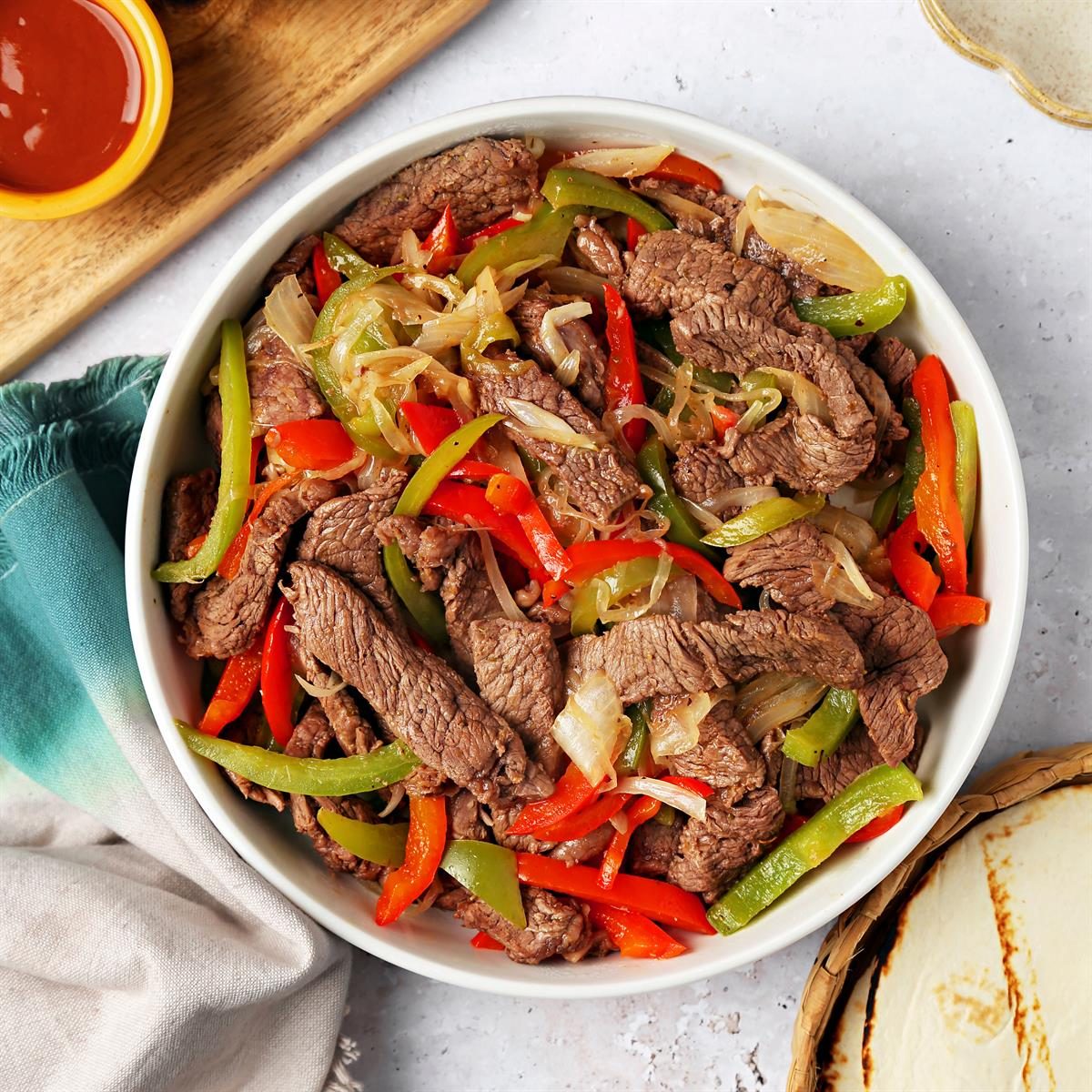 Steak Fajitas