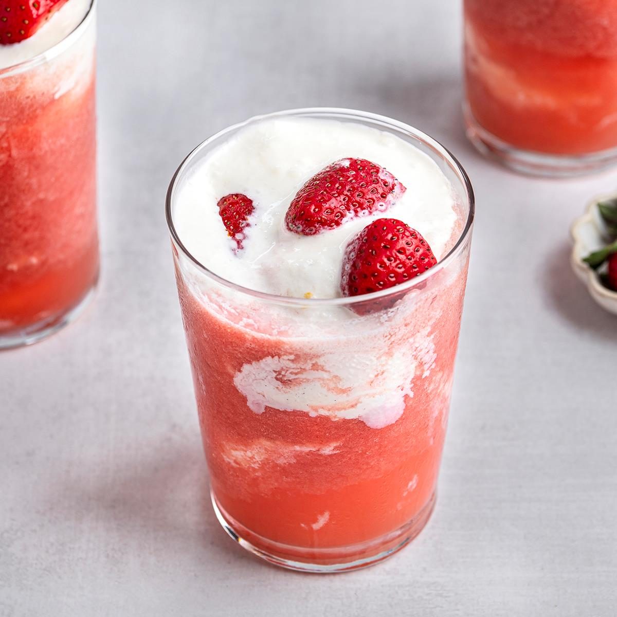 Strawberry Floats