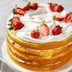 Strawberry Custard Torte