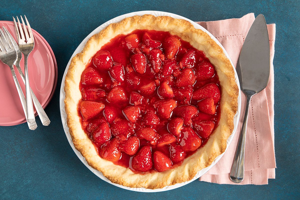 Strawberry Glaze Pie