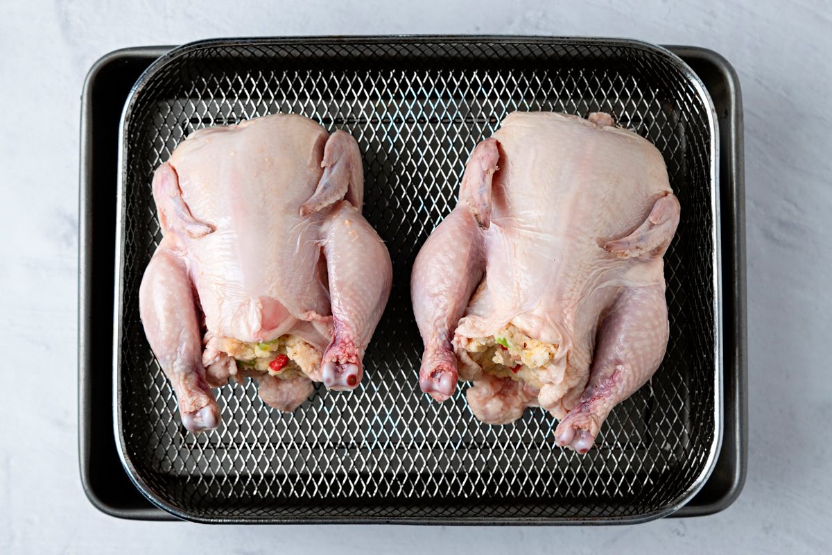 stuffed hens