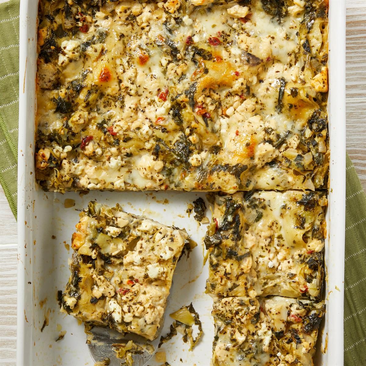 Spinach Artichoke Lasagna